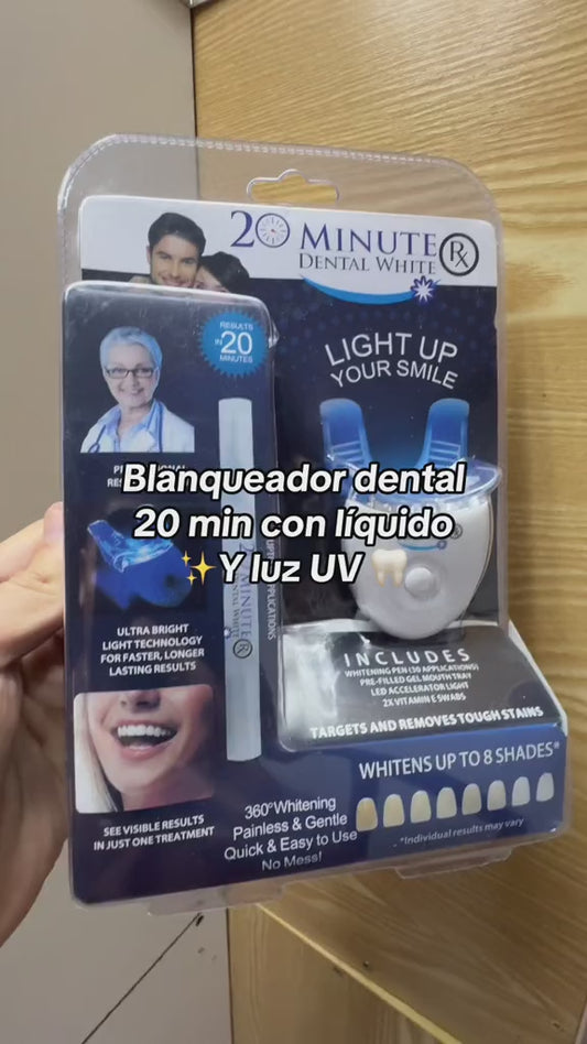 Blanqueador Dental 20 Minutos